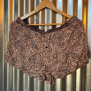 PINK Victoria's Secret Animal Print Shorts